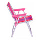 Silla Infantil Alta Aluminio ROSA