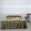 FUNDA DE DUVET FRENCH FLAX LINEN Oliva - SUPER KING