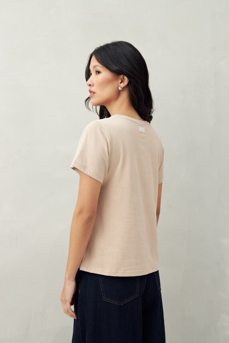 REMERA CALIRA Beige