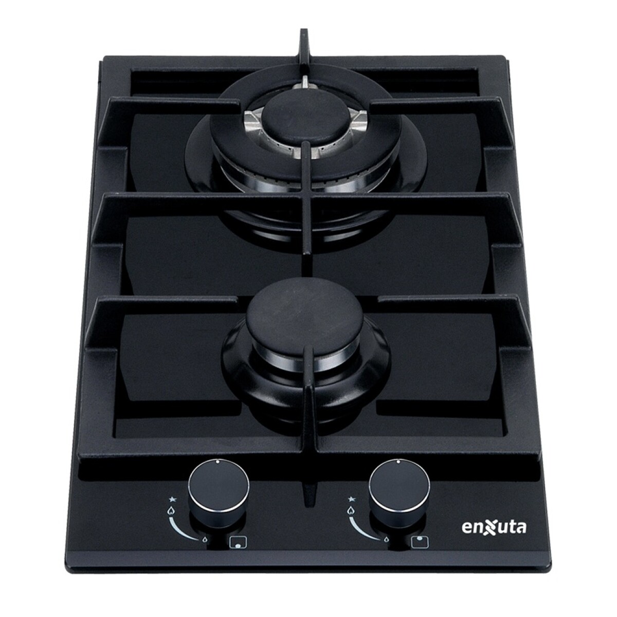 Anafe A Gas Vidrio Negro Aenxv3832ng Enxuta 