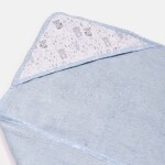 Toalla con Capucha 80x80 Bosque Celeste