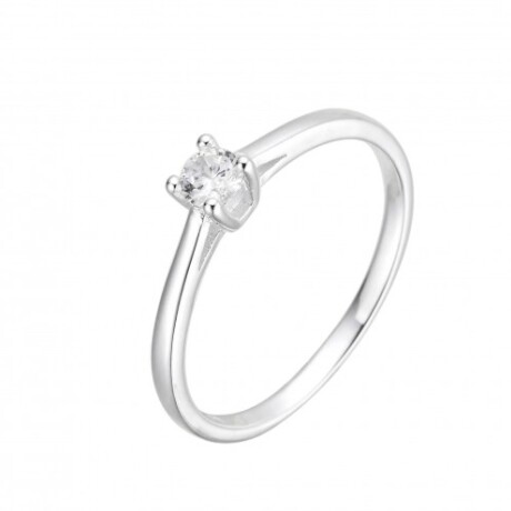 Anillo de plata 925 con circonia, CINTILLO. Anillo de plata 925 con circonia, CINTILLO.