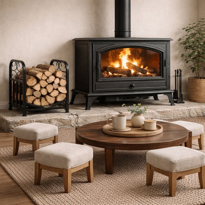 leñero de Metal Trabajado leñero de Metal Trabajado