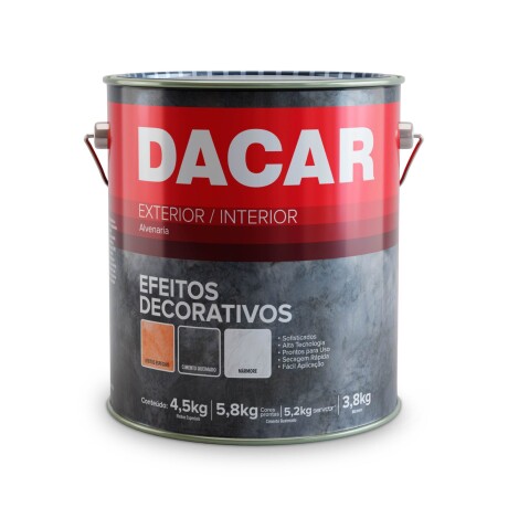 DACAR EFECTO CEMENTO QUEMADO GRIS ELEFANTE 5.8 KILOS Dacar Efecto Cemento Quemado Gris Elefante 5.8 Kilos