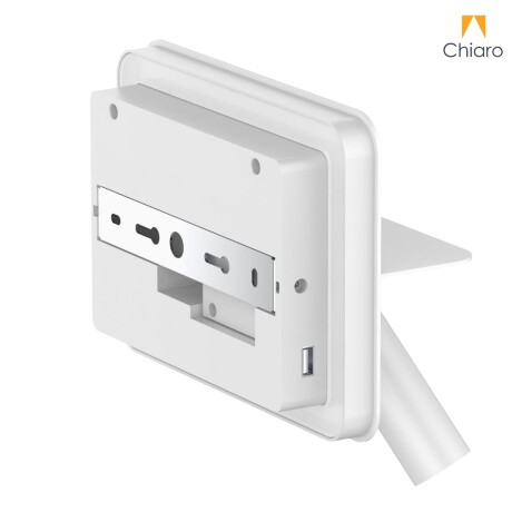 Portátil led de pared con SPOT, USB y DOBLE LUZ DIM 2700K BLANCA