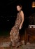 Vestido Jazmín Geo marrón