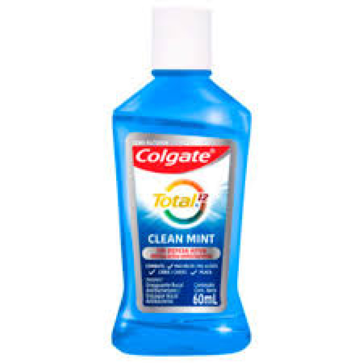 Colgate Enjuague Bucal Total 12 Clean Mint 60ml – Higiene Bucal