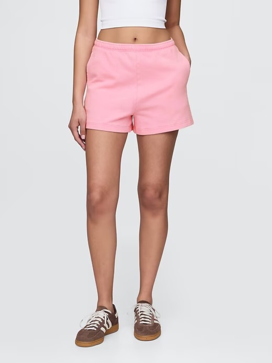 Short Deportivo Sin Felpa Mujer - May Pink 