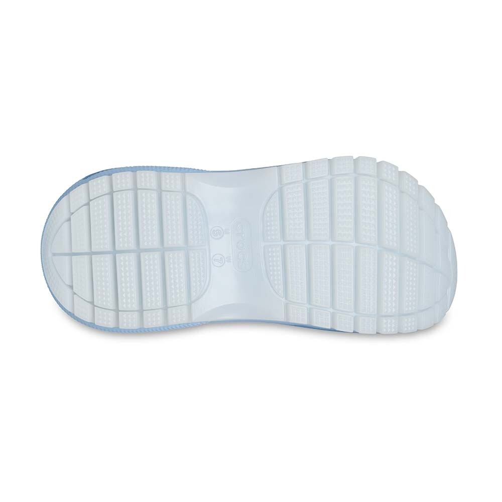Plataformas Crocs Mega Crush Matte Clog - Unisex Blue Calcite