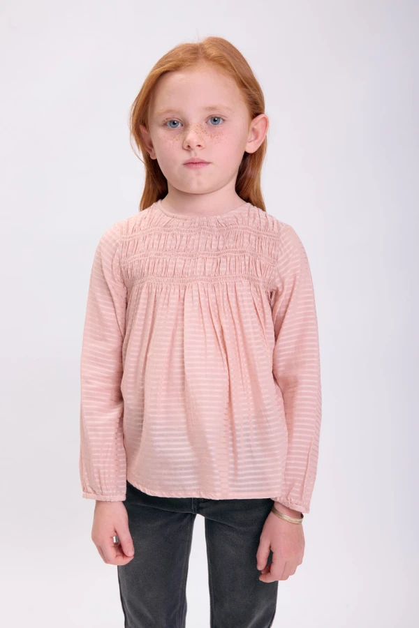 Blusa suelta Rosa Viejo