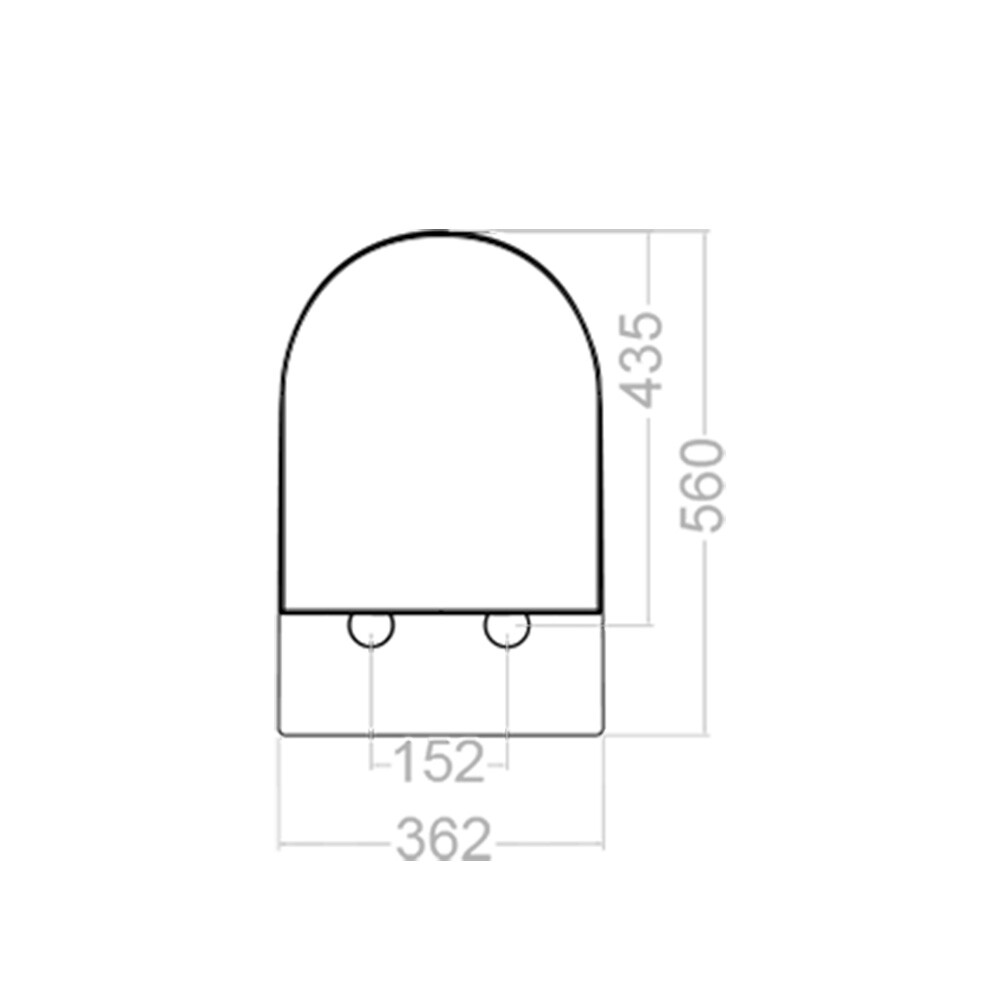 TAPA PARA INODORO BLANCA PARA MODELO AQUITANA Tapa Para Inodoro Blanca Para Modelo Aquitana
