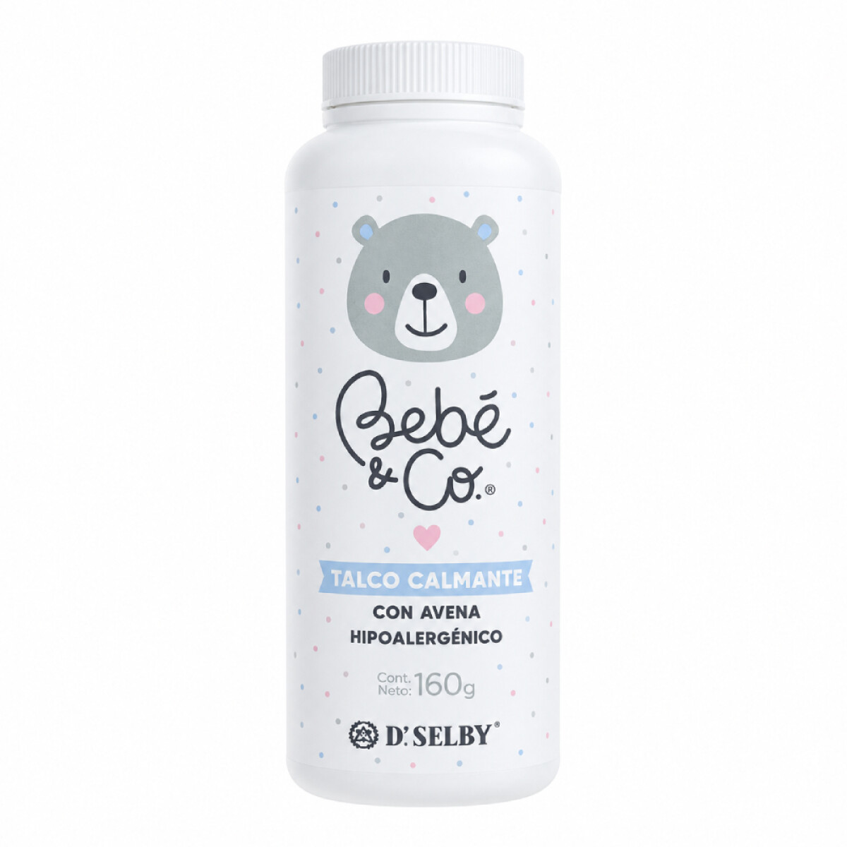 Talco Bebe & Co. Avena 160g 
