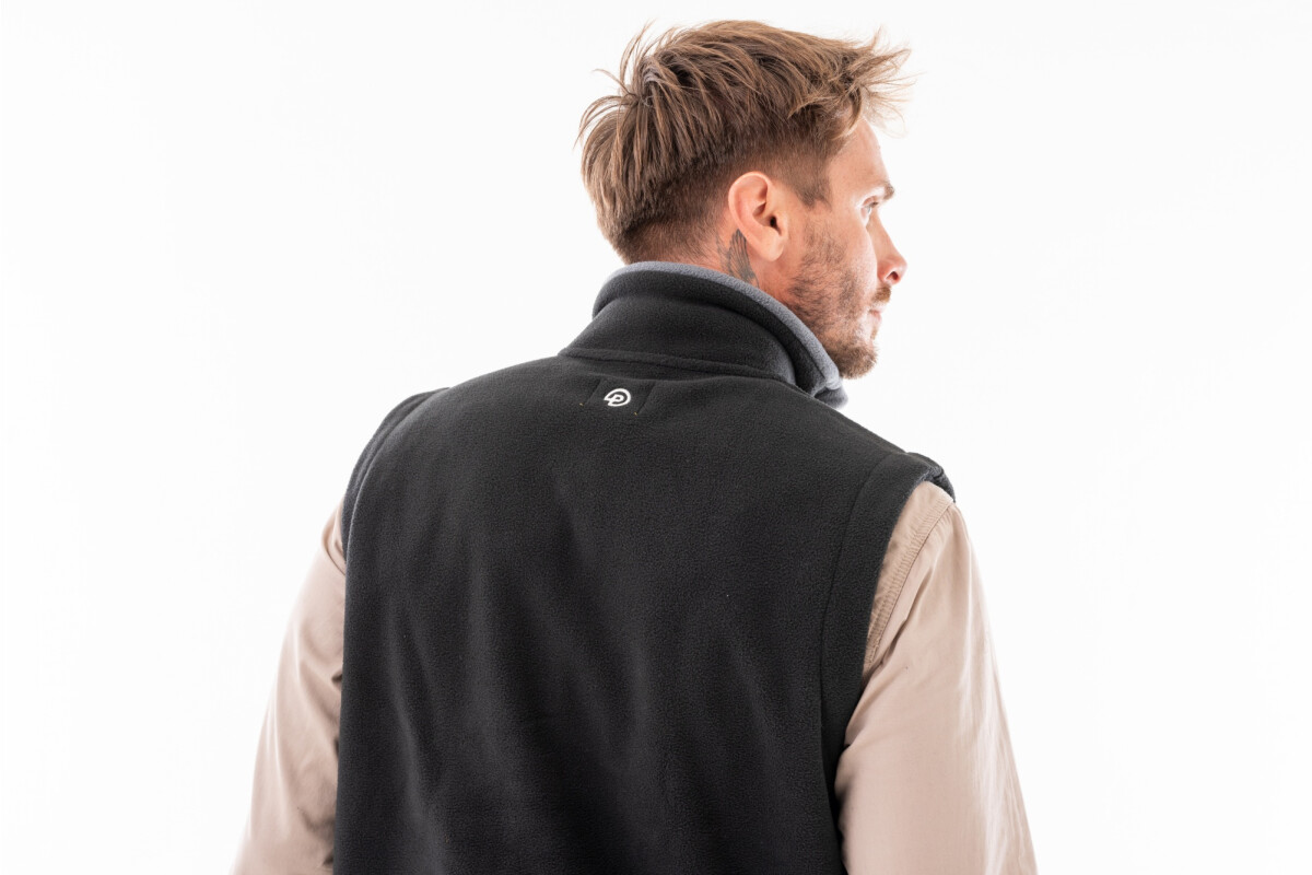 CHALECO MICROPOLAR MONTTES Negro