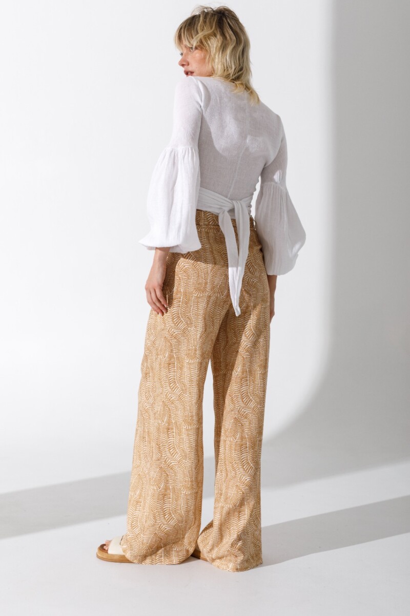 Top Galia Blanco