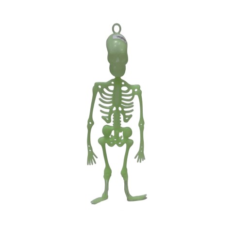 Calavera que brilla en oscuridad 32 cms Calavera Que Brilla En Oscuridad 32 Cms