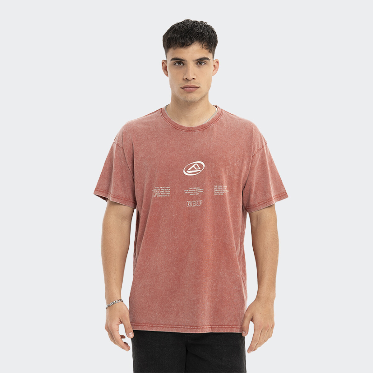 Remera Reef Oversize - Rojo 