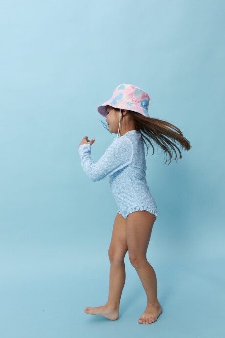 Traje de baño Mali Celeste