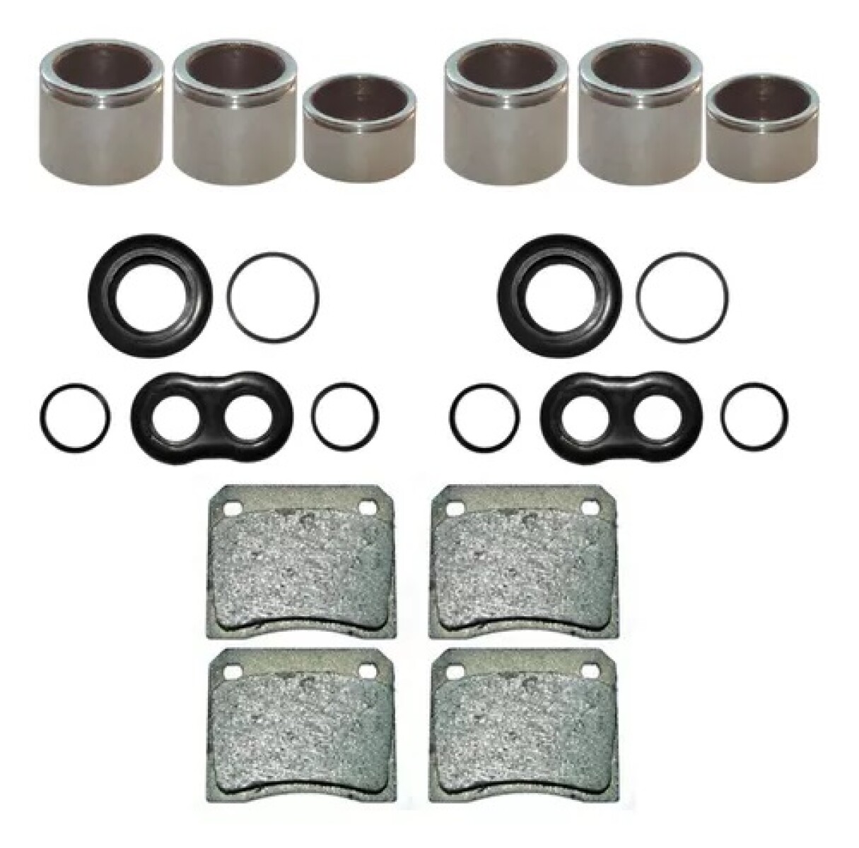 JUEGO DE PASTILLAS DE FRENO FIAT 125 / 1600-PEUGEOT COMPETICION 