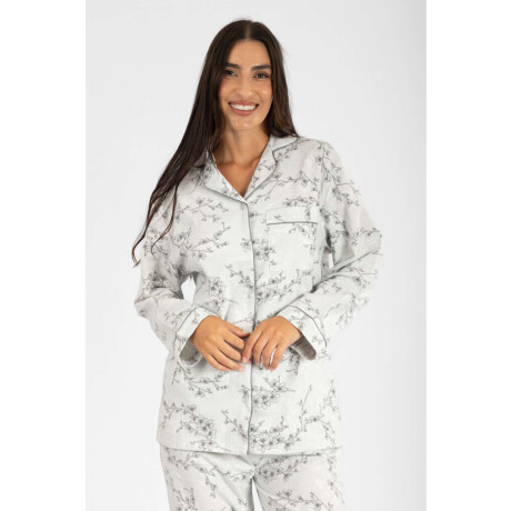 Pijama franela Plata