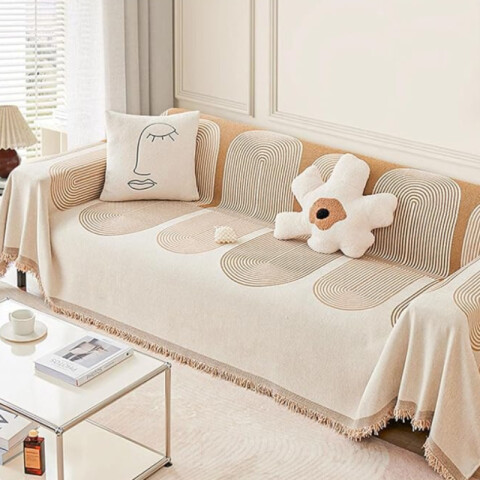 Manta para Sillon y Cama con diseños Semicírculo 280cm