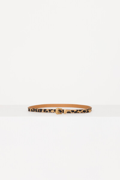 CINTURON VALENCIA WILD Leopardo