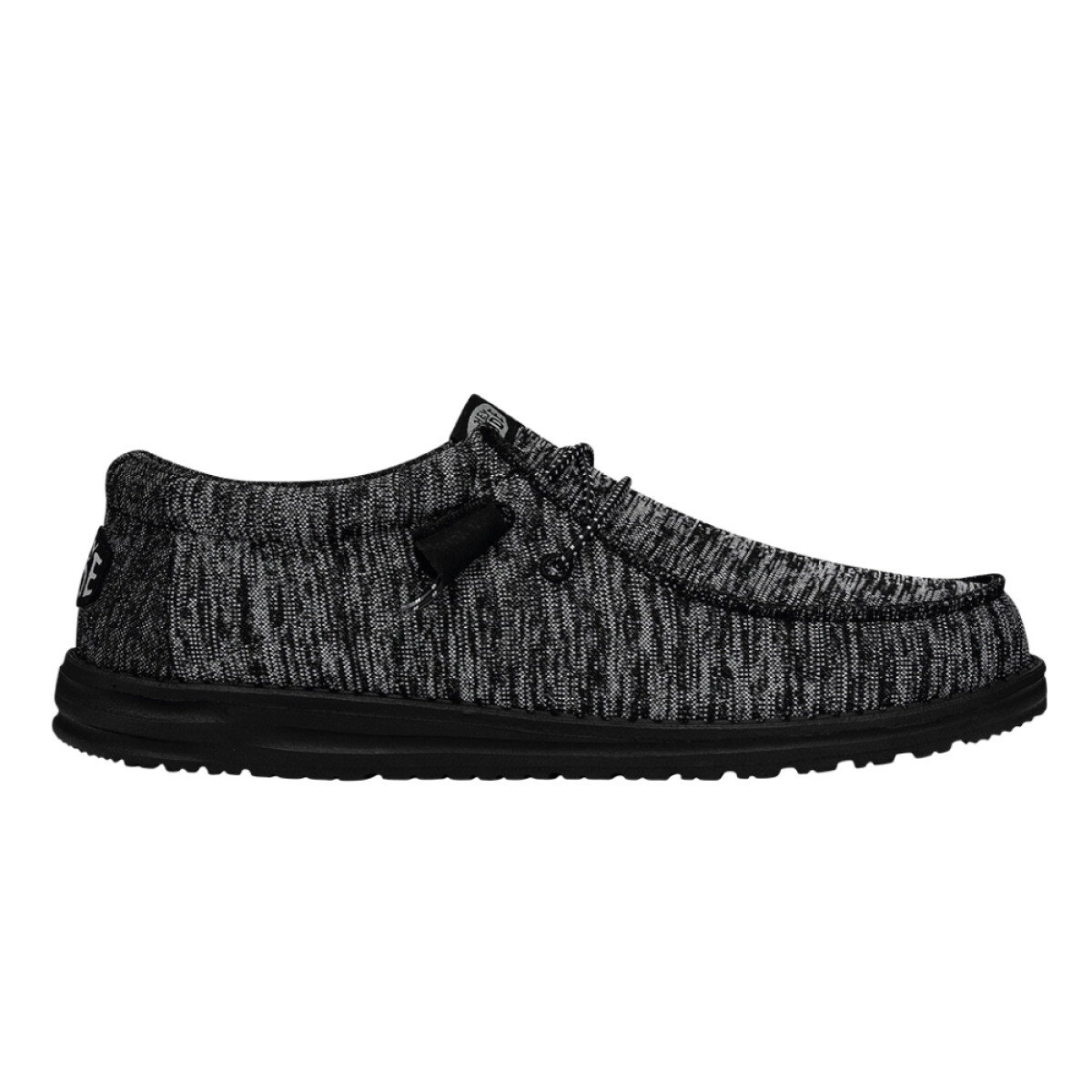Alpargatas Wally Sport Knit Hombre - Black/black 