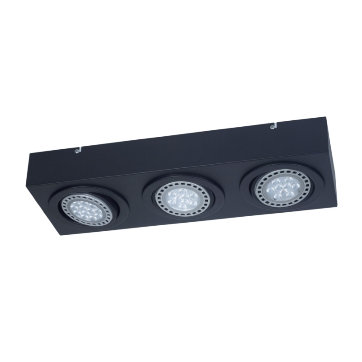 Aplique móvil de 3 luces línea LAGUNA, negro - JU0118 