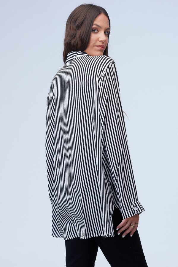 Blusa Oversize NEGRO/BLANCO