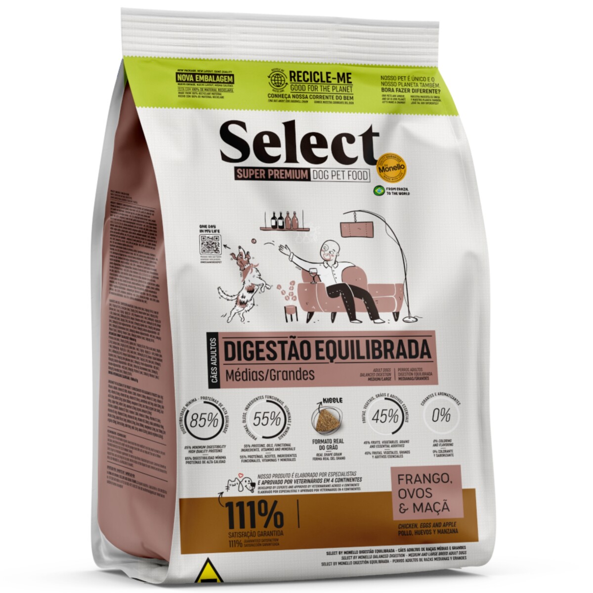 Select Senior Longevidad Razas Medianas Y Grandes + 5 Años 7 Kg 