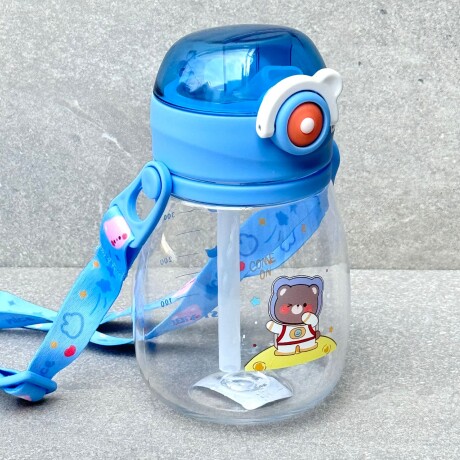 Botella Plástica Infantil Con Sorbito 430ml Botella Plástica Infantil Con Sorbito 430ml