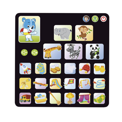 Tablet Infantil Didáctica con Voces y Sonidos 21 x 21 cm U