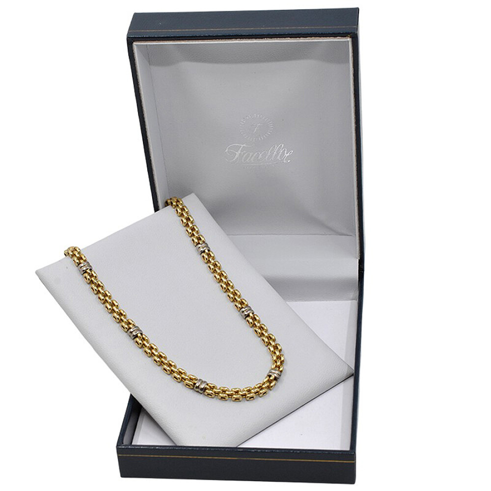 Collar en Oro 18 K 2 Colores Collar en Oro 18 K 2 Colores