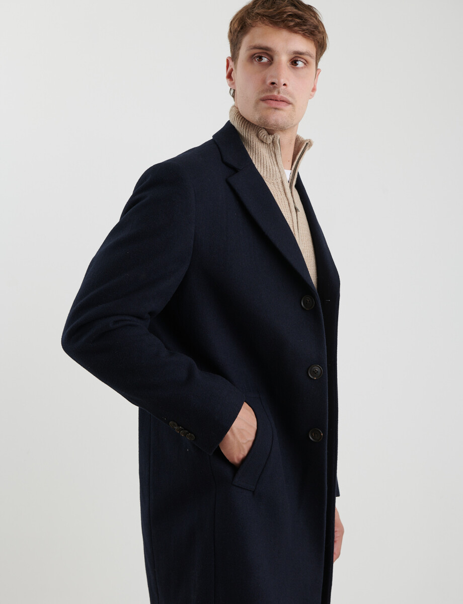 300260 SOBRETODO HARRINGTON LABEL Azul Oscuro