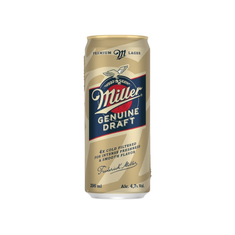 Miller Genuine Draft Lata 350ml Miller Genuine Draft Lata 350ml