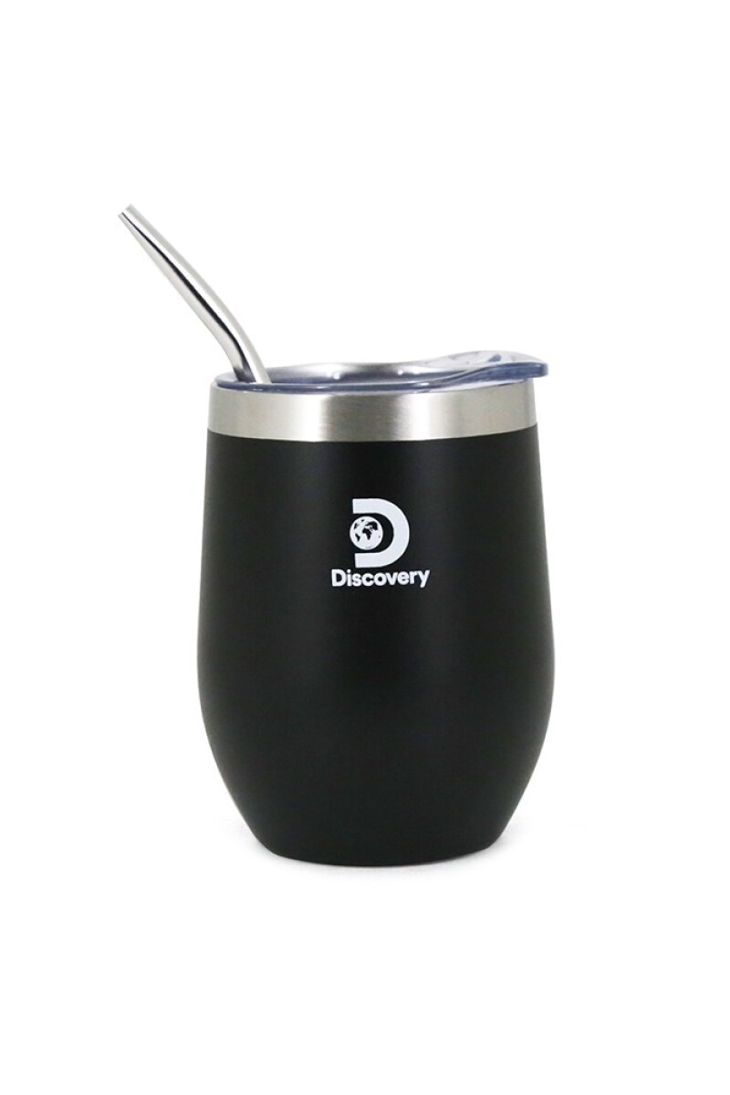 Mate y bombilla de Acero - Discovery Negro