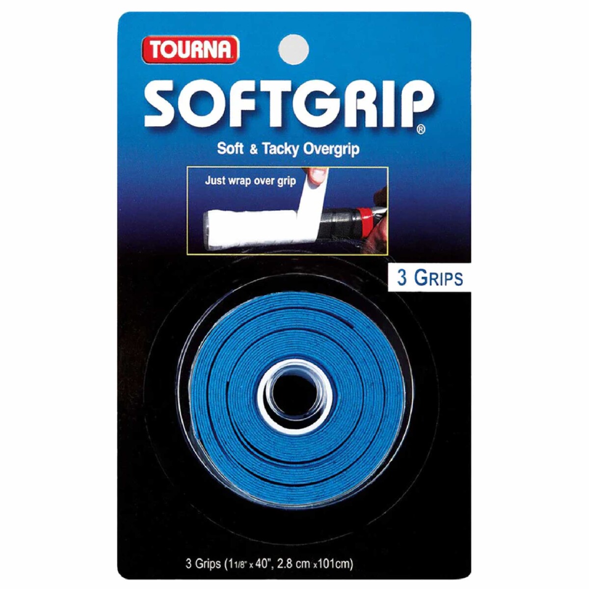 Grip Para Raqueta De Tenis Tourna Tennis SoftGrip - Azul 