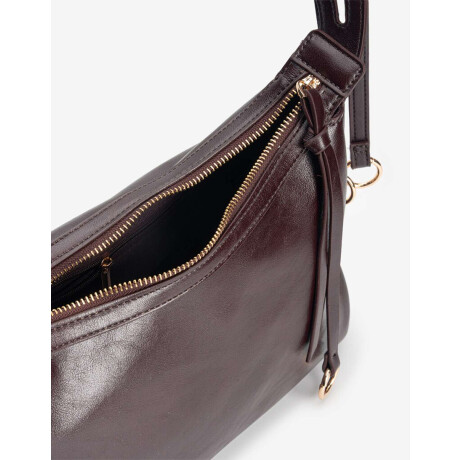 Cartera Formato Bandolera - Marron Chocolate Marron Chocolate
