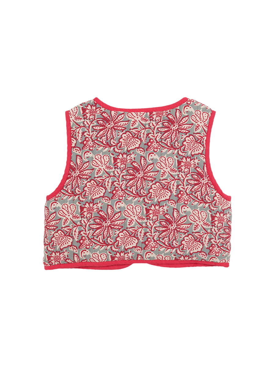 Chaleco Reversible Verde Oscuro