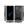 Protector rígido Samsung Galaxy S24 Plus con anillo color negro Protector Rígido Samsung Galaxy S24 Plus Con Anillo Color Negro
