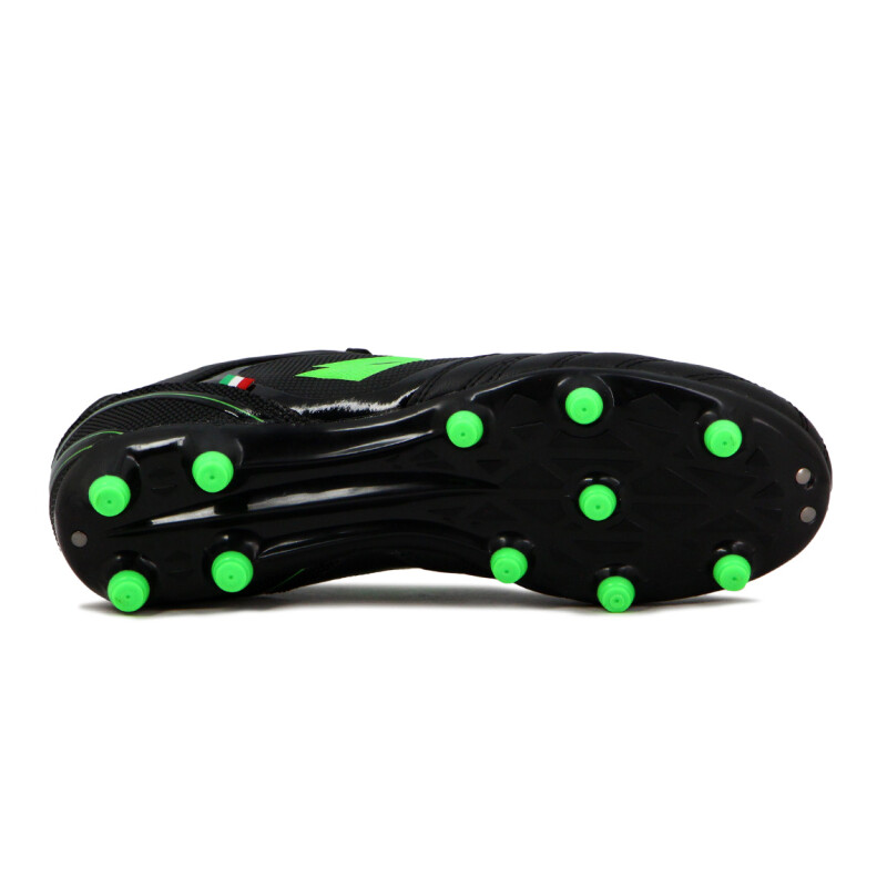 Lotto Milan Md Futbol Men Blk/grn Negro-verde