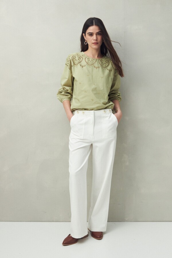 PANTALÓN CITRUS Blanco
