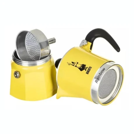 CAFETERA BIALETTI RAINBOW 3 TAZAS Cafetera Italiana Manual BIALETTI Rainbow 3 Tazas - Amarillo