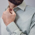 Camisa Luxury Verde rayado