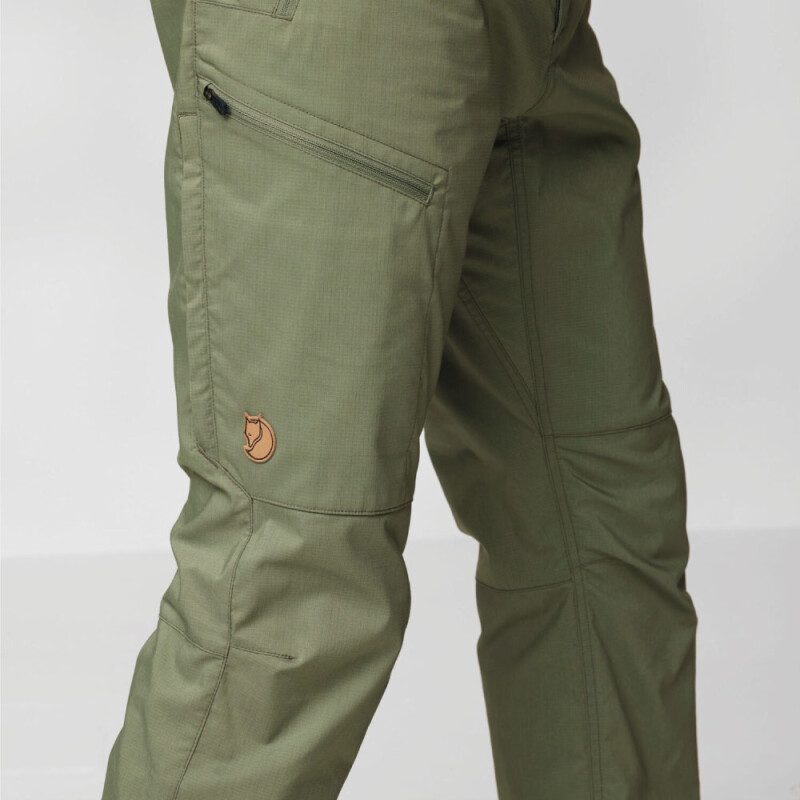 Pantalón Fjallraven Abisko Hike Trousers Hombre Laurel Green
