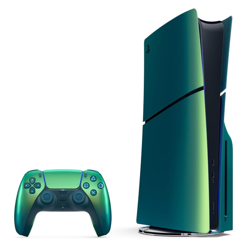 Carcasa Case para Consola Sony PS5 Slim Standard Teal Carcasa Case para Consola Sony PS5 Slim Standard Teal