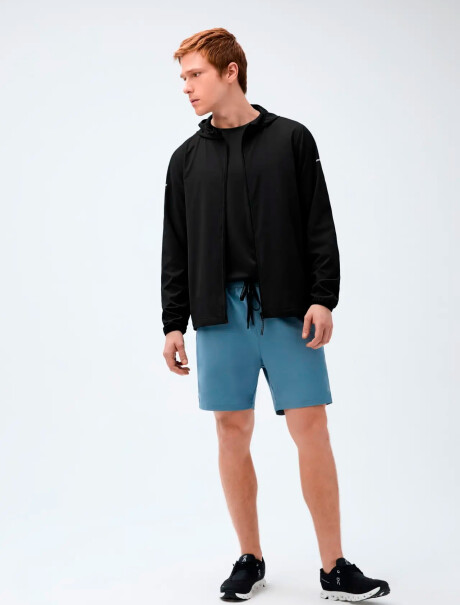 CAMPERA CORTAVIENTO DE SECADO RÁPIDO NEGRO