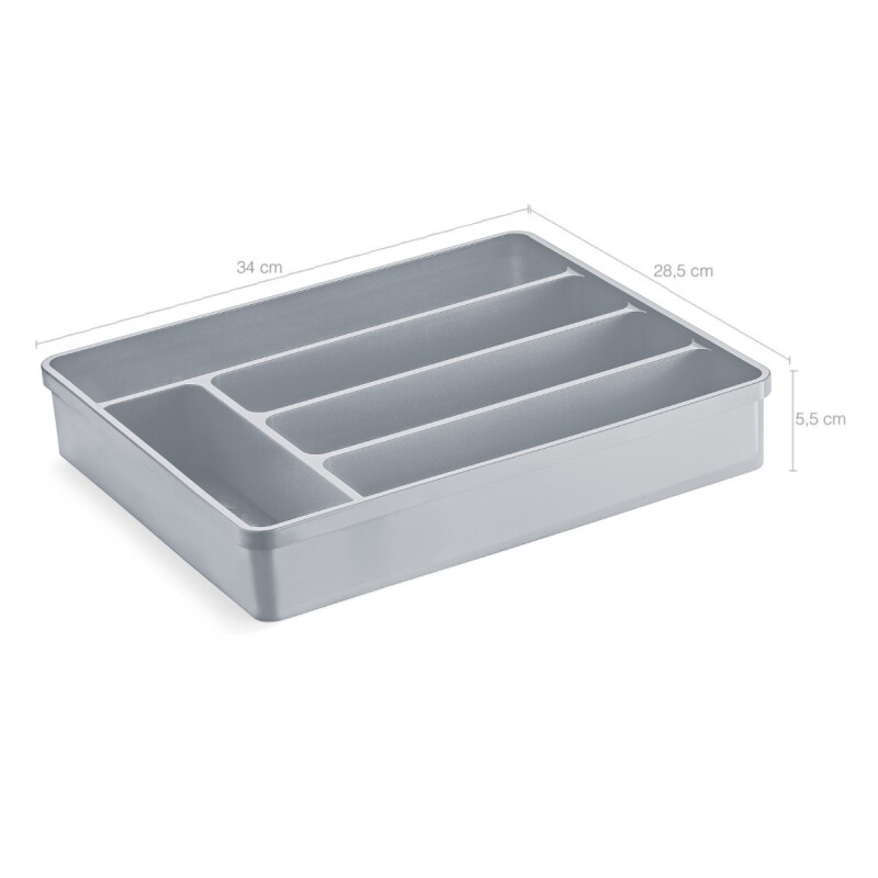 Organizador de cubiertos GRIS