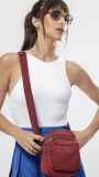 BANDOLERA ARICA GRANATE