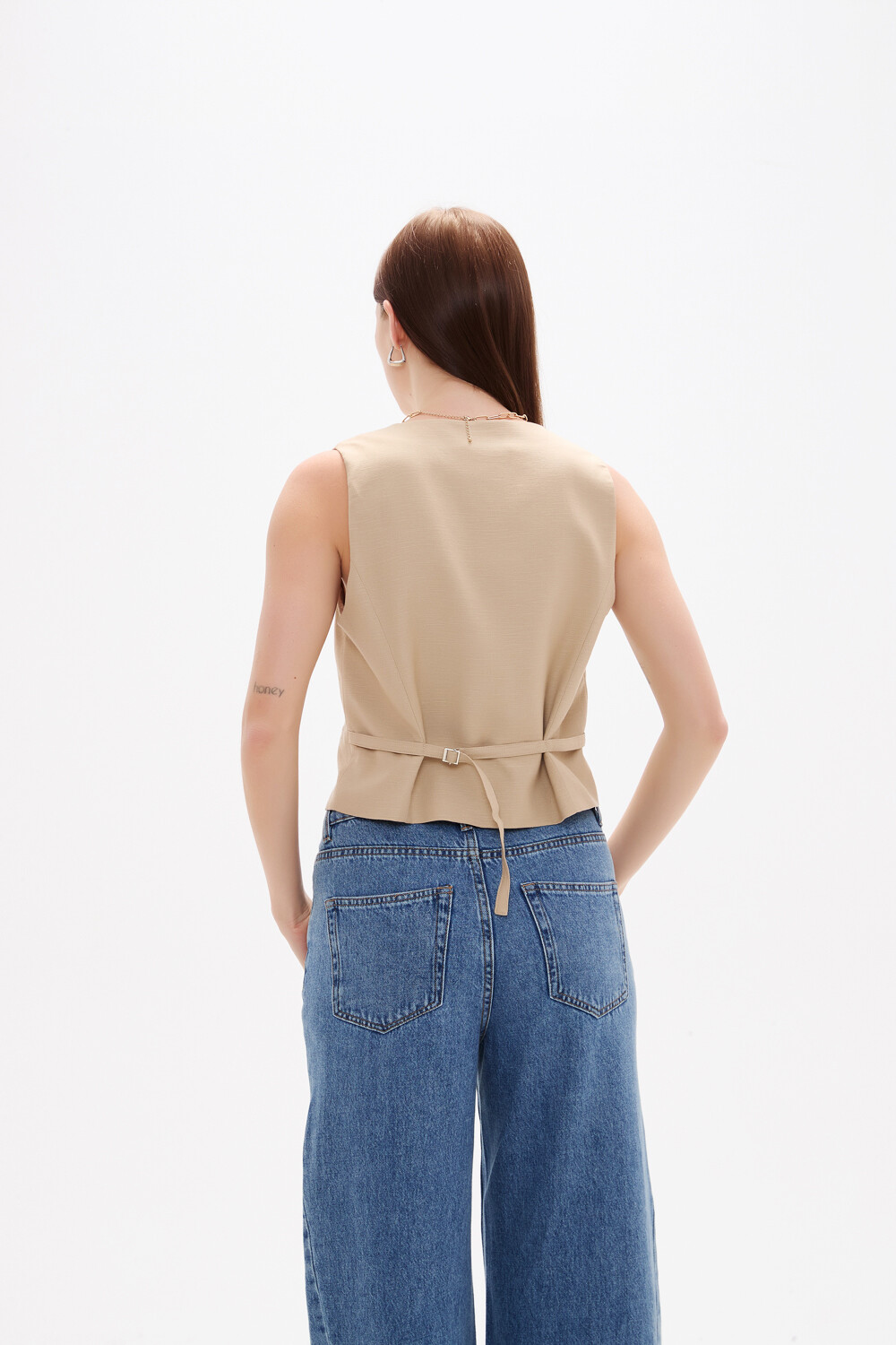 Chaleco Nayara Beige