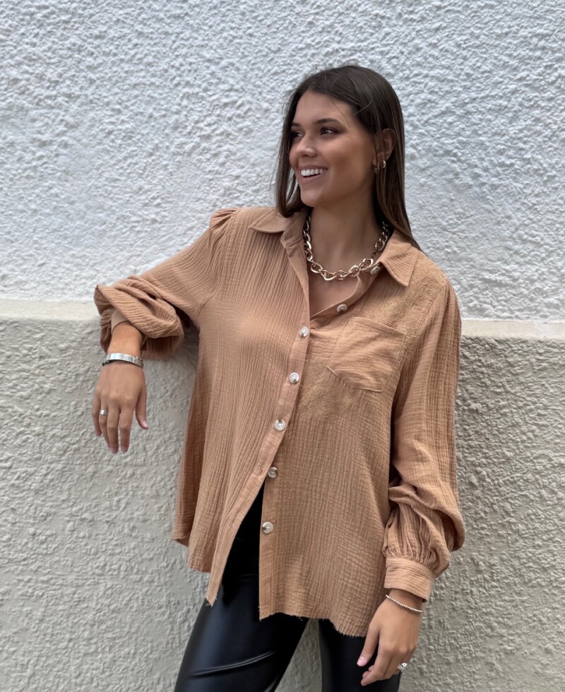 Camisa Luz beige